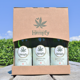 Hempfy bitter lime premium cannabis tonic, 250 ml, box of 6 glass bottles